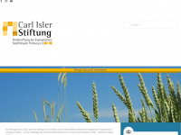 carl-isler-stiftung.de Webseite Vorschau