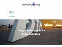 corporate4minds.de Webseite Vorschau
