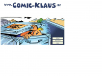 comic-klaus.de Webseite Vorschau