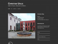 christian-uhlig.com Webseite Vorschau