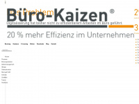 buero-kaizen.de Webseite Vorschau