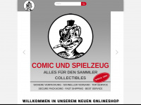 comics-spielzeug.de Webseite Vorschau