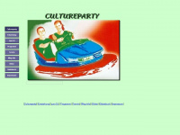 cultureparty.de Webseite Vorschau