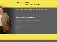 carlo-von-opel.de Webseite Vorschau