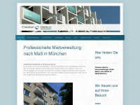 christiandietrichhausverwaltung.de Webseite Vorschau