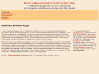 corpusbibliarum.de Webseite Vorschau