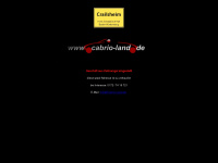 cabrio-land.de Webseite Vorschau