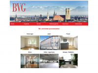 bvg-immobilien.de Webseite Vorschau