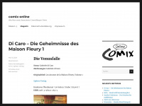 comix-online.com Webseite Vorschau