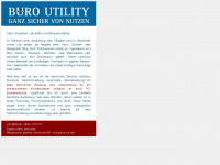buero-utility.de Webseite Vorschau