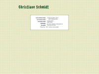 christiane-schmidt.net Thumbnail