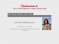 christianebohn.de Webseite Vorschau