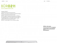 buero211.de Webseite Vorschau