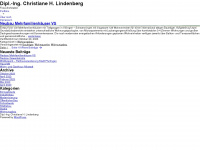 christianelindenberg.de Webseite Vorschau