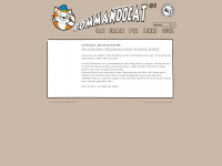 commandocat.de Webseite Vorschau
