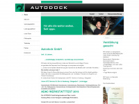 autodock.de Webseite Vorschau