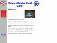 motoren-service-siegel.de Webseite Vorschau