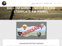 ballonsportgruppe-stuttgart.de Webseite Vorschau