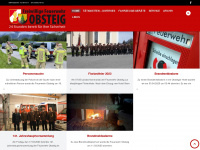 feuerwehr-obsteig.com Webseite Vorschau