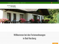 fewo-badharzburg.de Webseite Vorschau