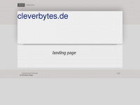 cleverbytes.de Webseite Vorschau