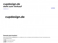cupdesign.de Webseite Vorschau