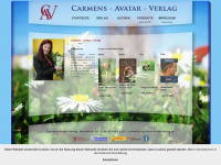 carmens-avatar-verlag.de Webseite Vorschau