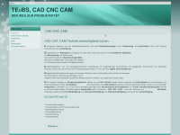 cad-cnc-cam.de Webseite Vorschau