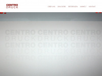 centrodruck.de Webseite Vorschau