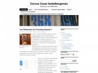 corvuscorax.wordpress.com Webseite Vorschau