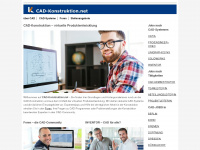 cad-konstruktion.net Webseite Vorschau