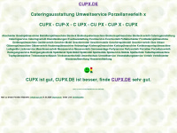 cupx.de Webseite Vorschau