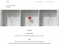 caro-kunst.de Webseite Vorschau