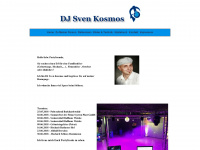 dj-sven-kosmos.de Webseite Vorschau