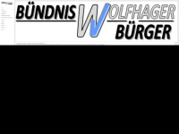 bwb-wolfhagen.de Webseite Vorschau