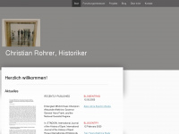 christianrohrer.info Webseite Vorschau