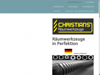 christians-werkzeuge.de Webseite Vorschau
