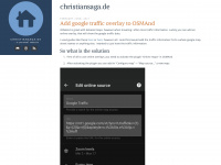 christiansaga.de Webseite Vorschau