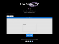 livedeejay.tv Webseite Vorschau