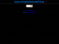 christianschmidt75.de Webseite Vorschau
