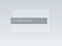 christianschreier.de Webseite Vorschau