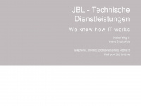 jbl-td.de Webseite Vorschau