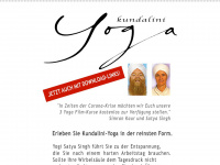 kundalini-yoga.de Webseite Vorschau
