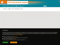 cdu-coe.de Webseite Vorschau