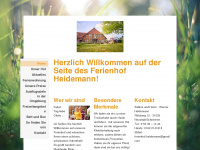 ferienhof-heidemann.de Webseite Vorschau