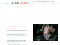 amazing-paws.at Webseite Vorschau