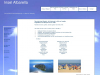 insel-albarella.com Webseite Vorschau