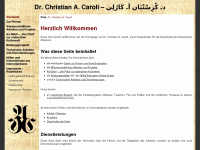 caroli.com Webseite Vorschau