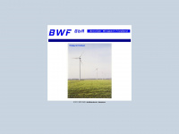 bwf-wind.de Webseite Vorschau