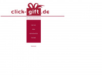 click-gift.de Webseite Vorschau